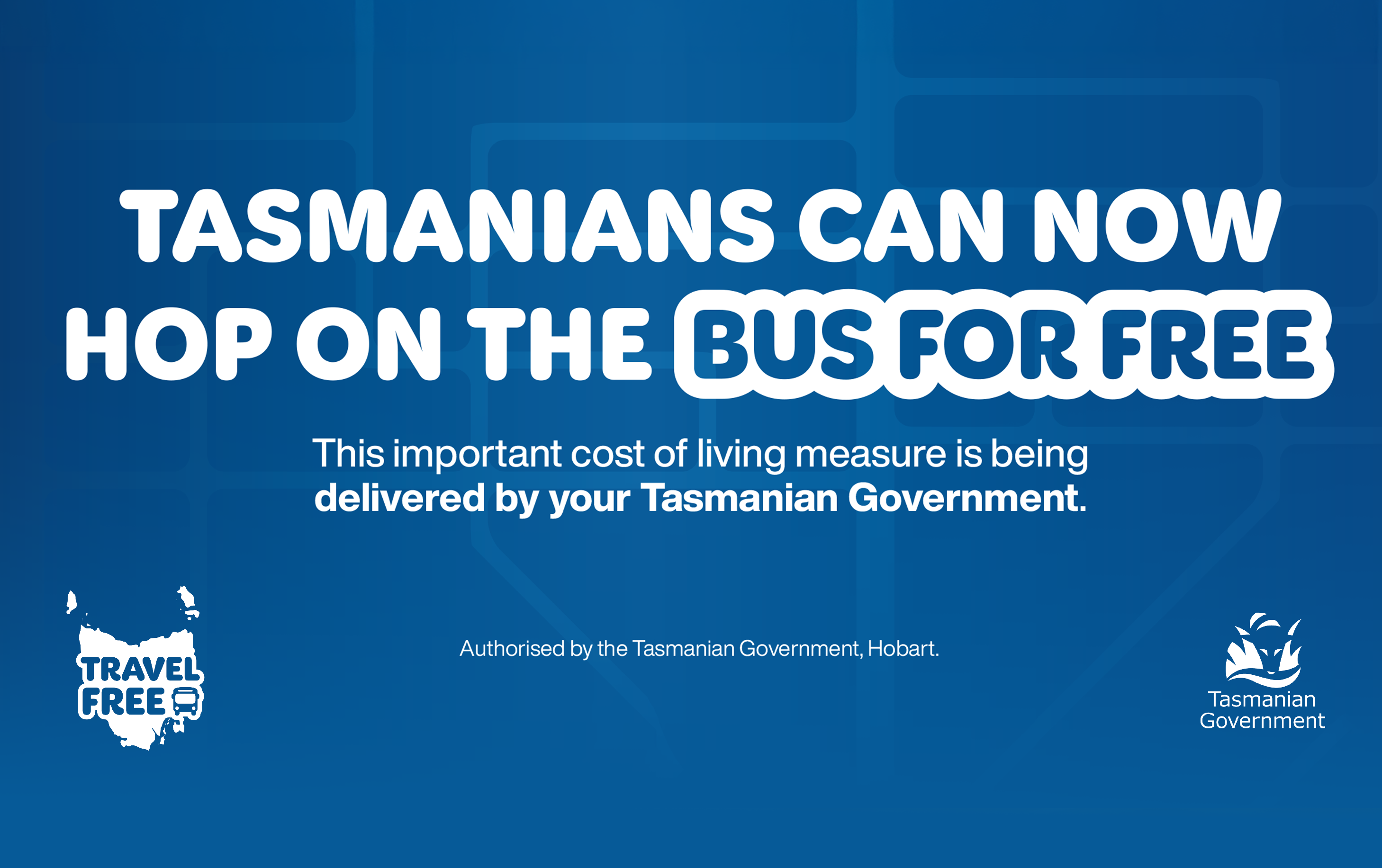 Hop on the bus for free