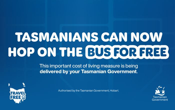 Hop on the bus for free