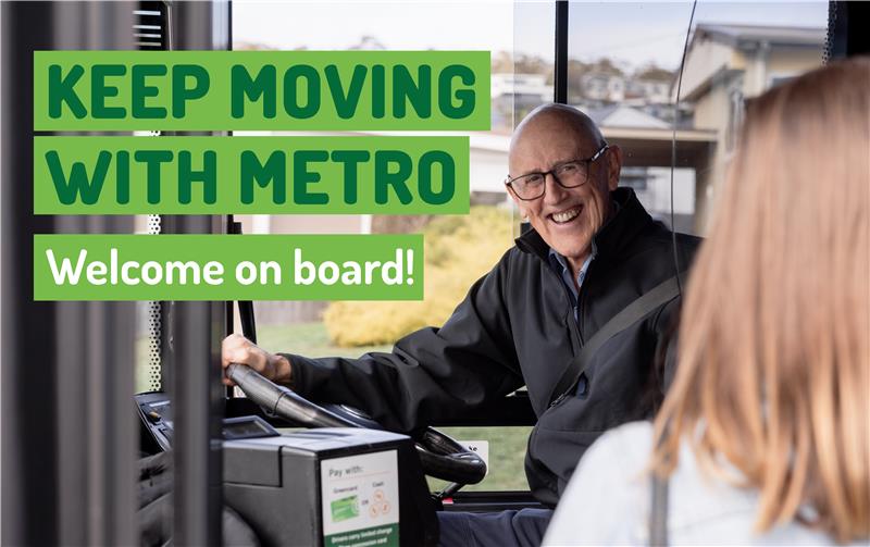Keep moving with Metro. Welcome aboard